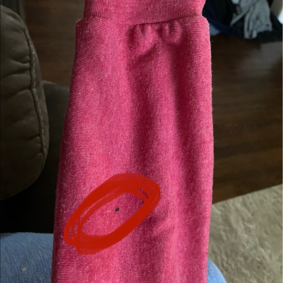 Allegra K pink long sleeve blouse sweater sz M - Picture 6 of 6